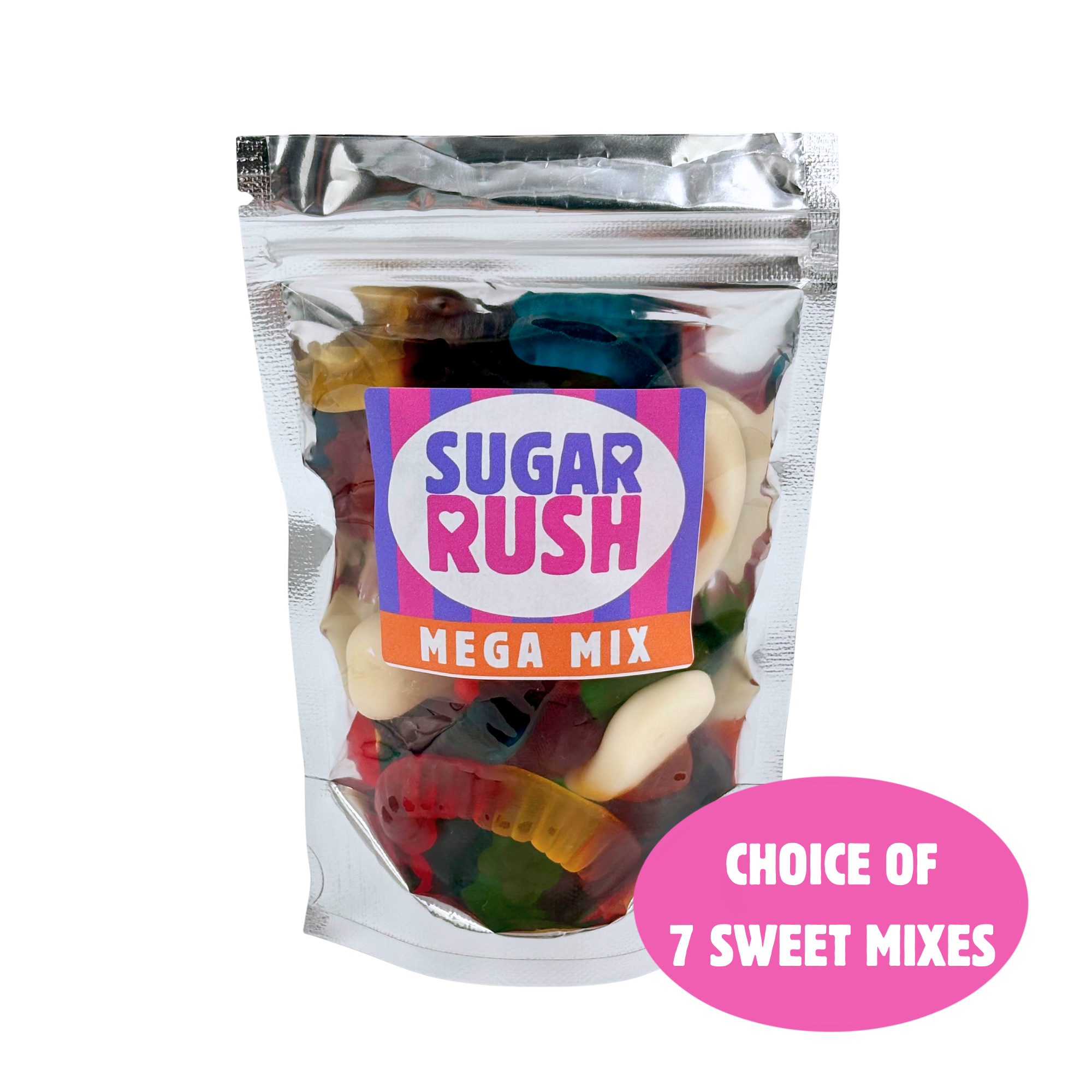 Standard Pick 'n' Mix Candy Pouch 100g