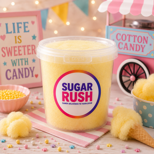 Banana Cotton Candy Tub