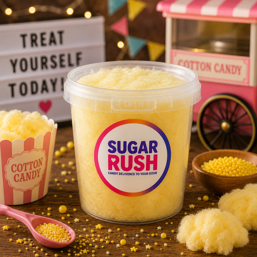 Banana Cotton Candy Tub