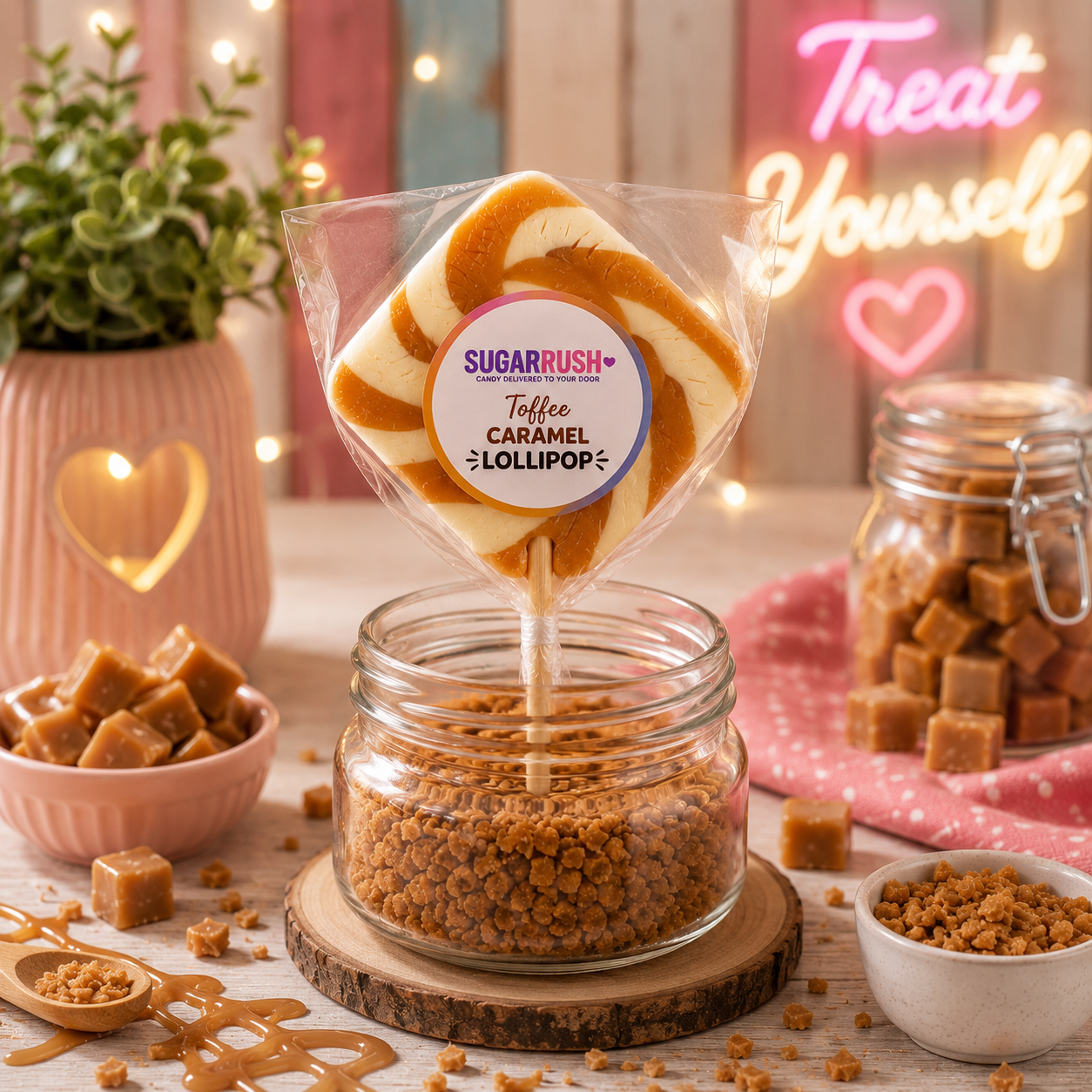 Toffee Caramel Lollipop