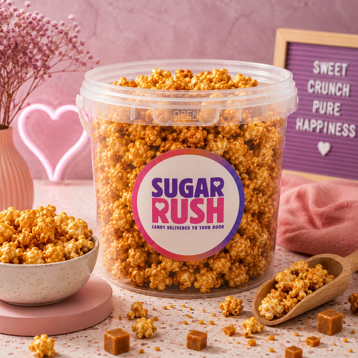 XL Caramel Popcorn Bucket