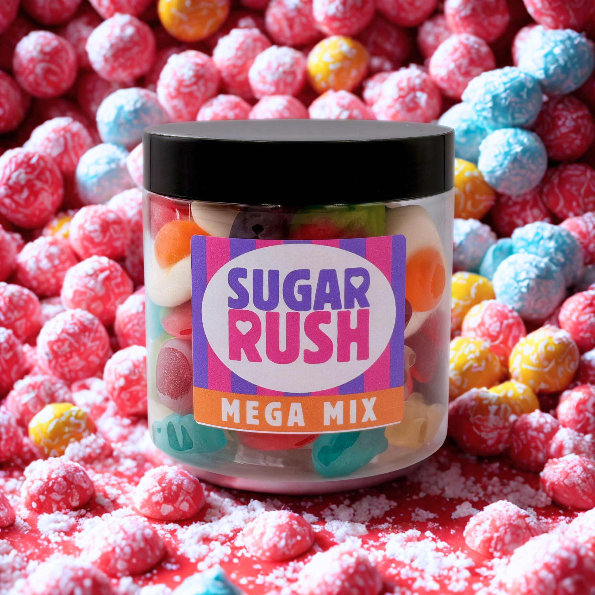 Premium Pick 'n' Mix Candy Gift Jar 300g (Choose Your Mix & Label)