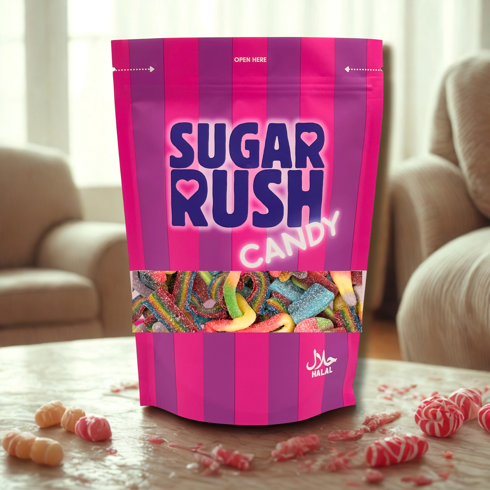 Sour Mix - Huge Halal Pick 'n' Mix Sweets Pouch