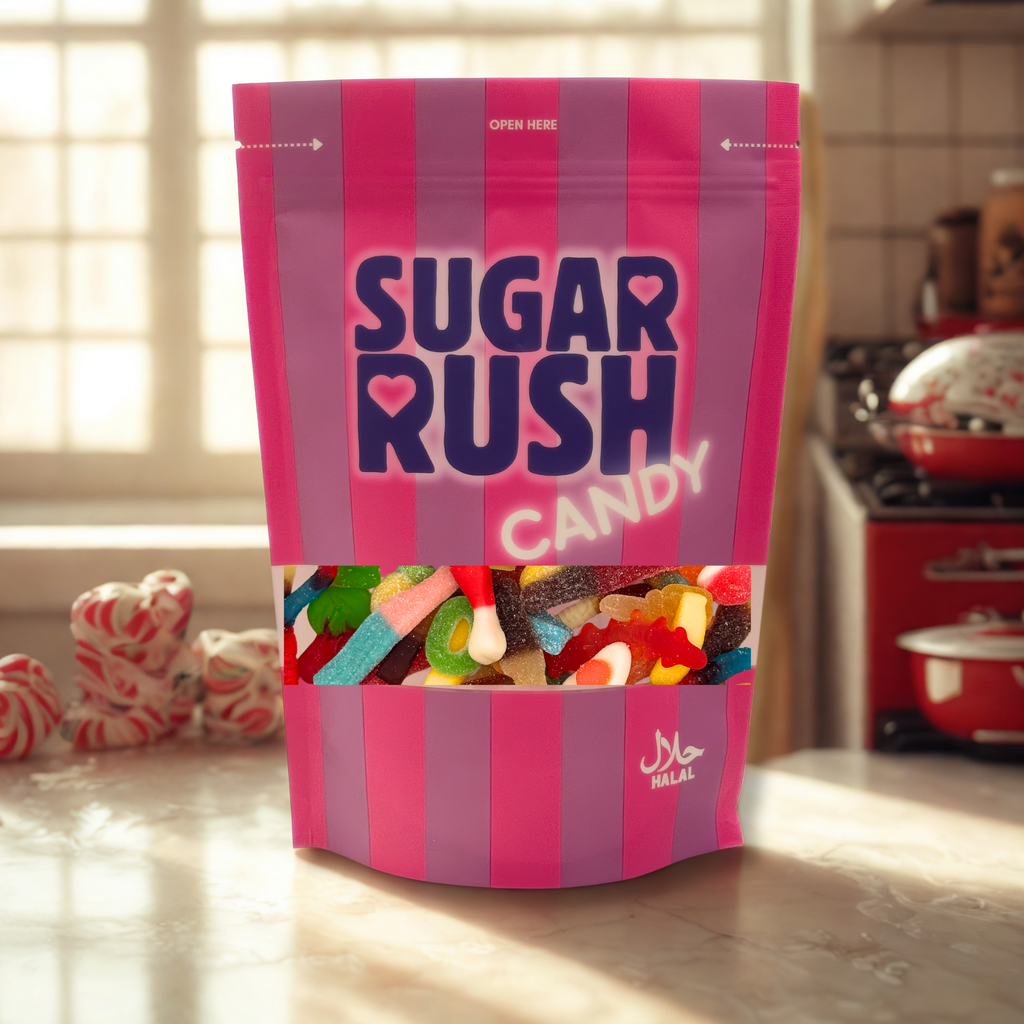 Mega Mix - Jumbo Halal Pick 'n' Mix Sweets Pouch