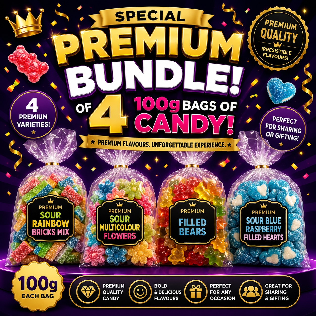 Special Bundle - 4 x Premium 100g Mixes