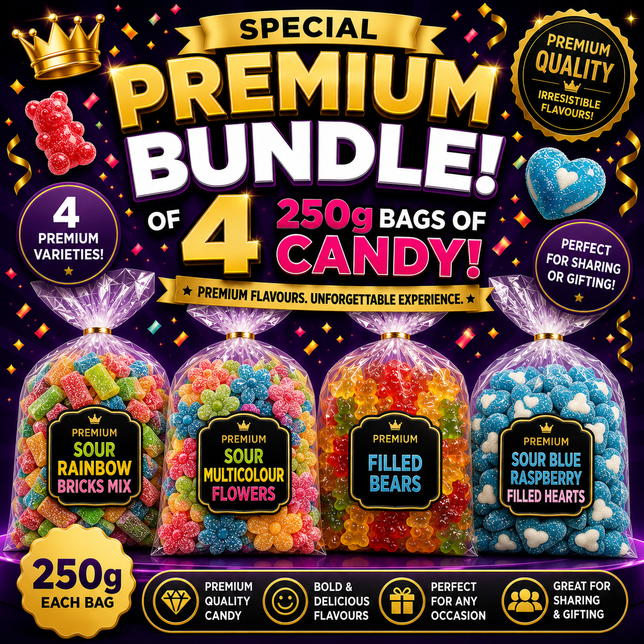Special Bundle - 4 x Premium 250g Mixes