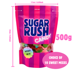 Standard Pick 'n' Mix Candy Pouch 500g (Choose Your Mix)