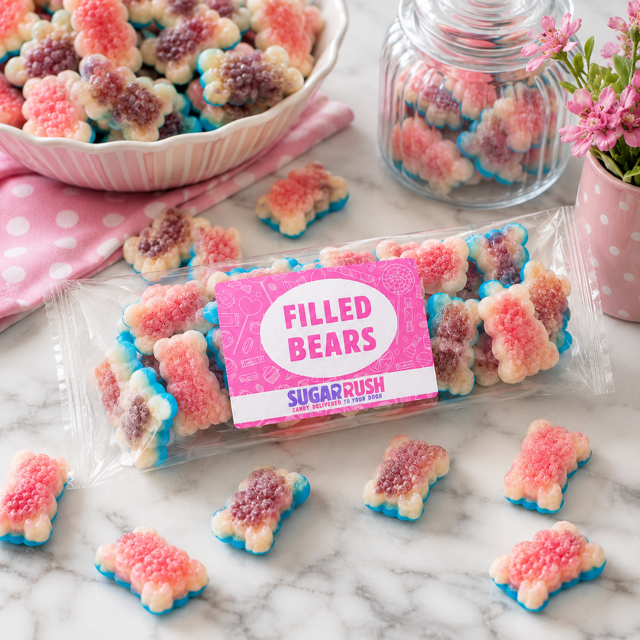 Premium Filled Bears XL Candy Bag