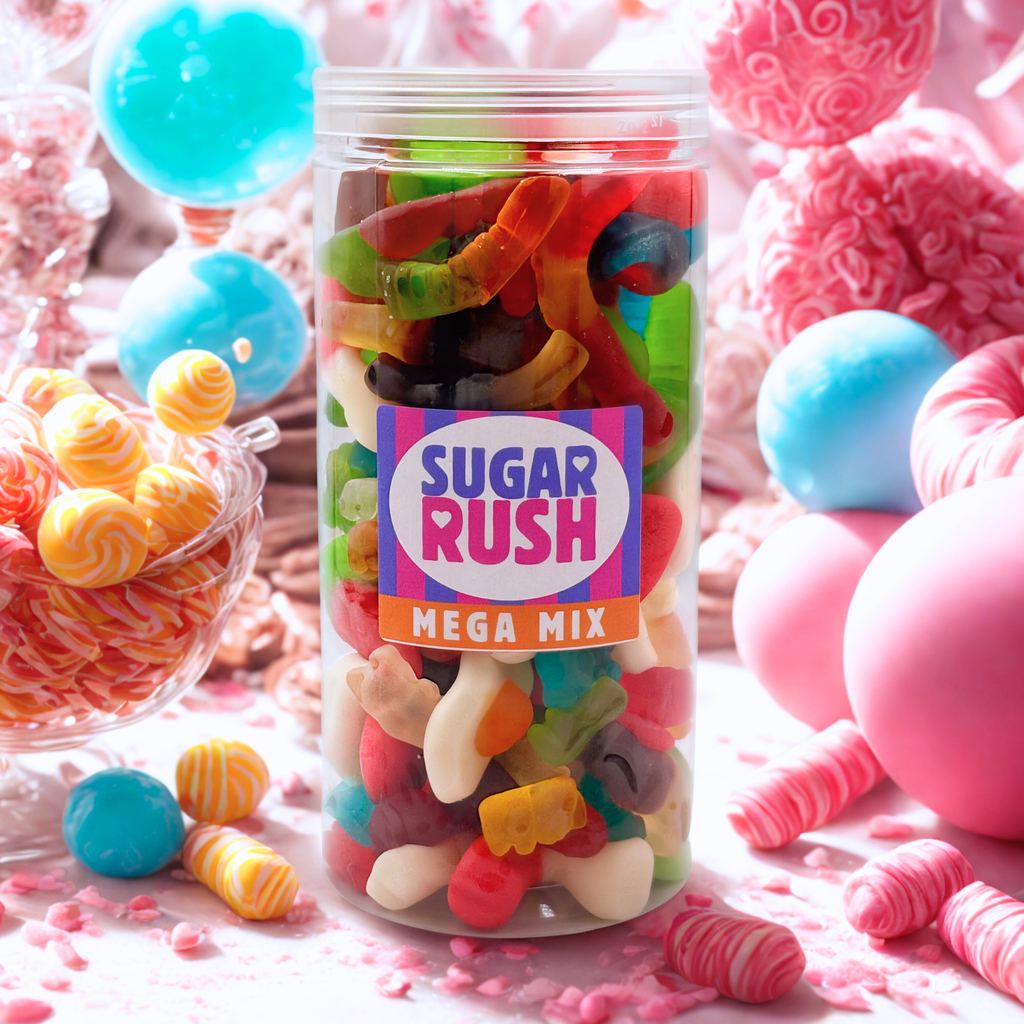 Premium Pick 'n' Mix Candy Gift Jar 750g (Choose Your Mix & Label)