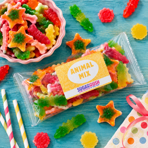 Animal Mix Candy Bag