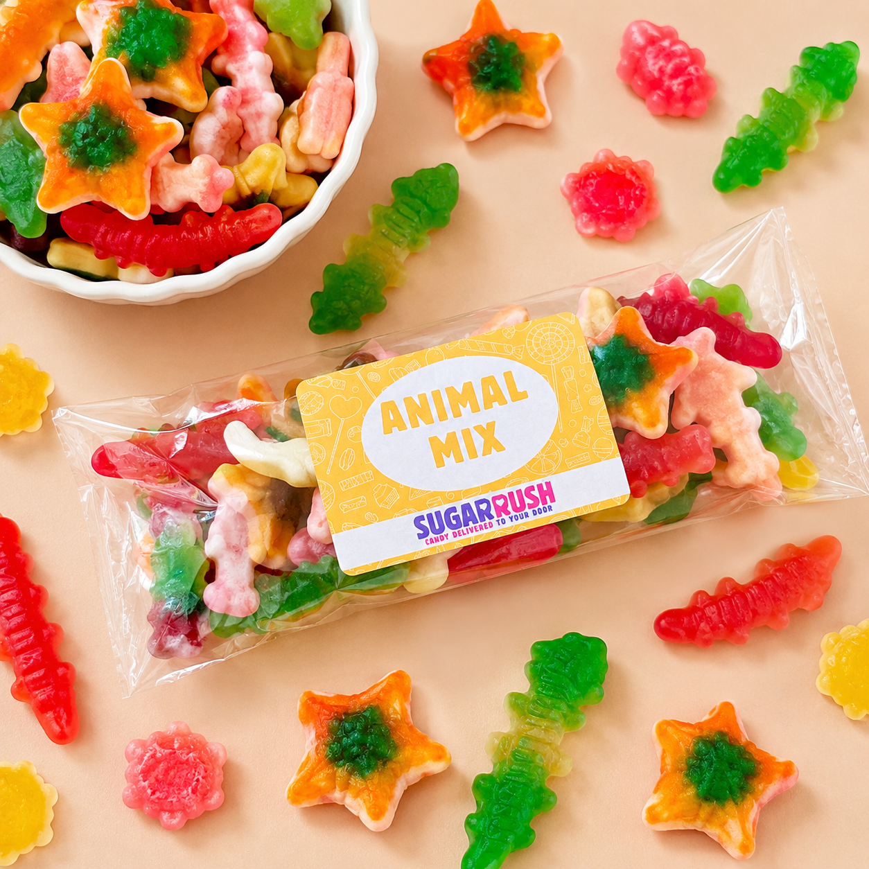 Animal Mix XL Candy Bag