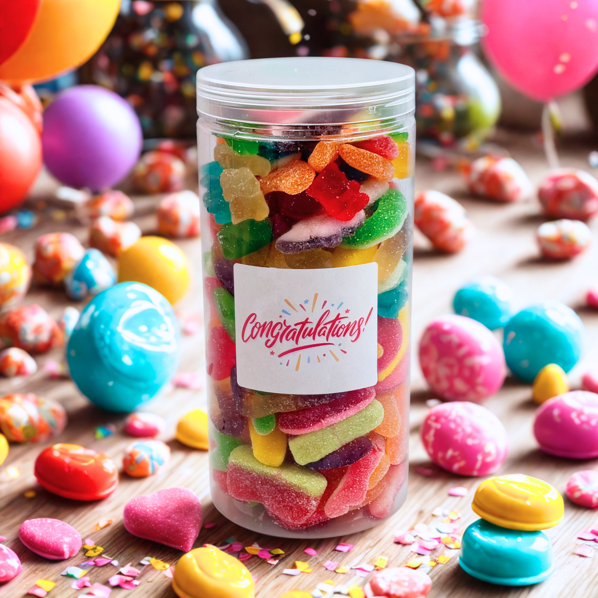 Congratulations Candy Gift Jar