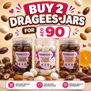 White Chocolate Coated Almonds 200g