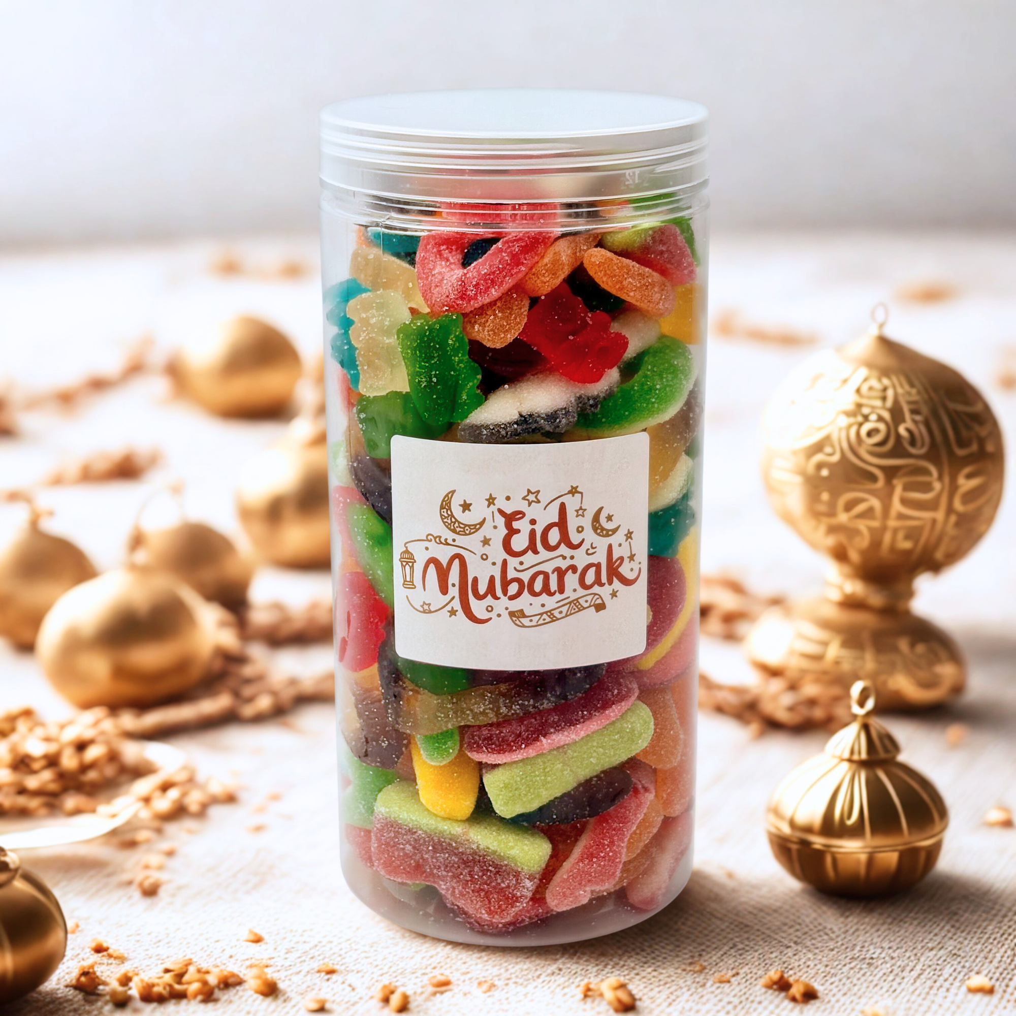 Eid Mubarak Candy Gift Jar