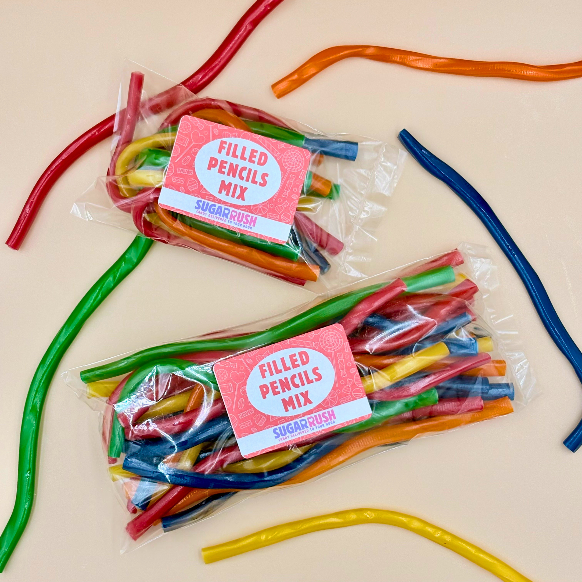 Filled Pencils Mix 100g