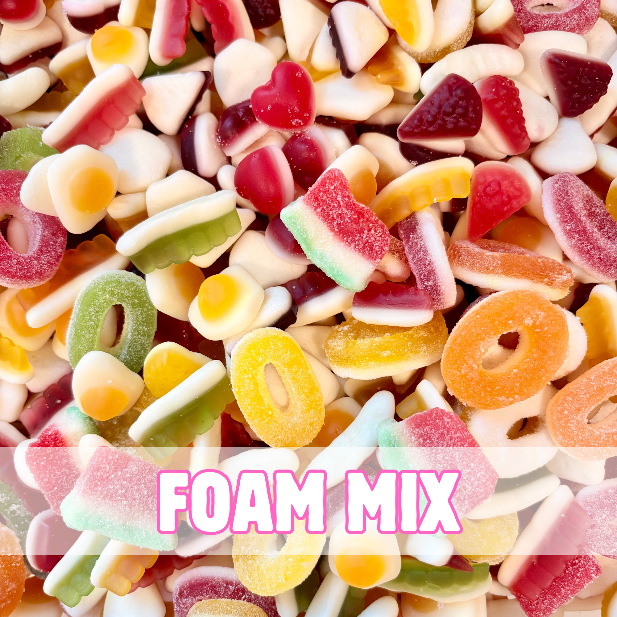 Standard Pick 'n' Mix Candy Pouch 250g (Choose You Mix)