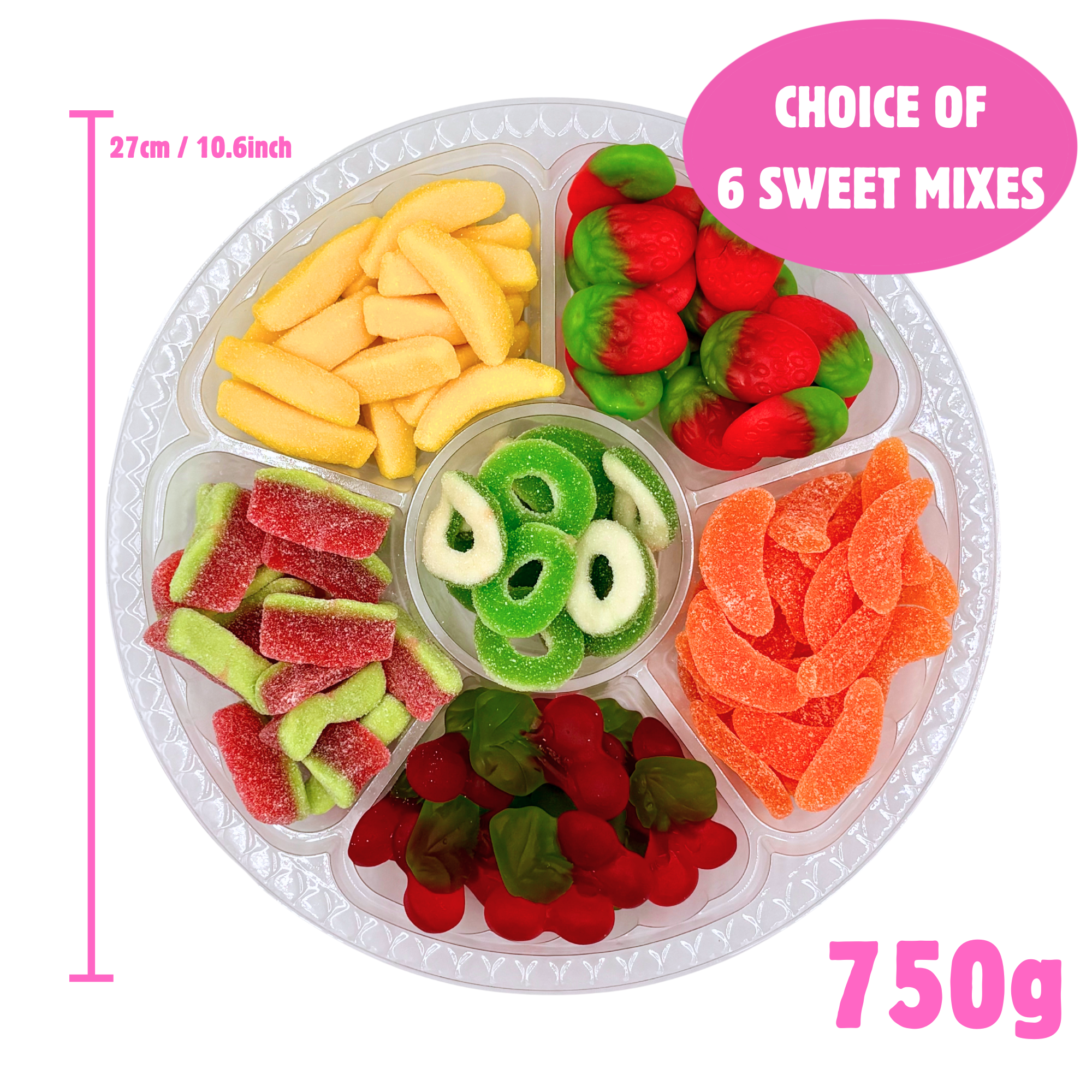 Mixed Candy Platter 750g