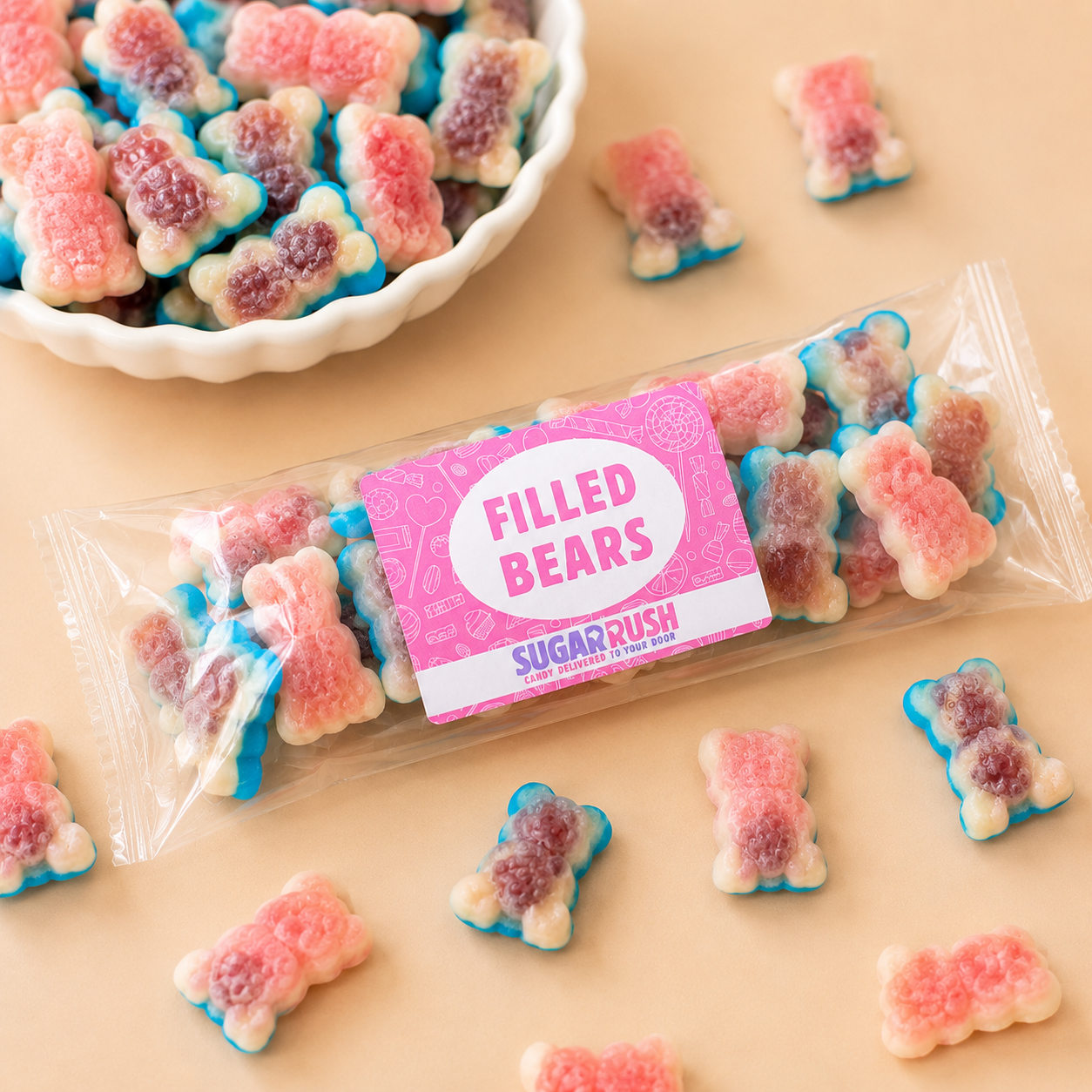 Premium Filled Bears XL Candy Bag