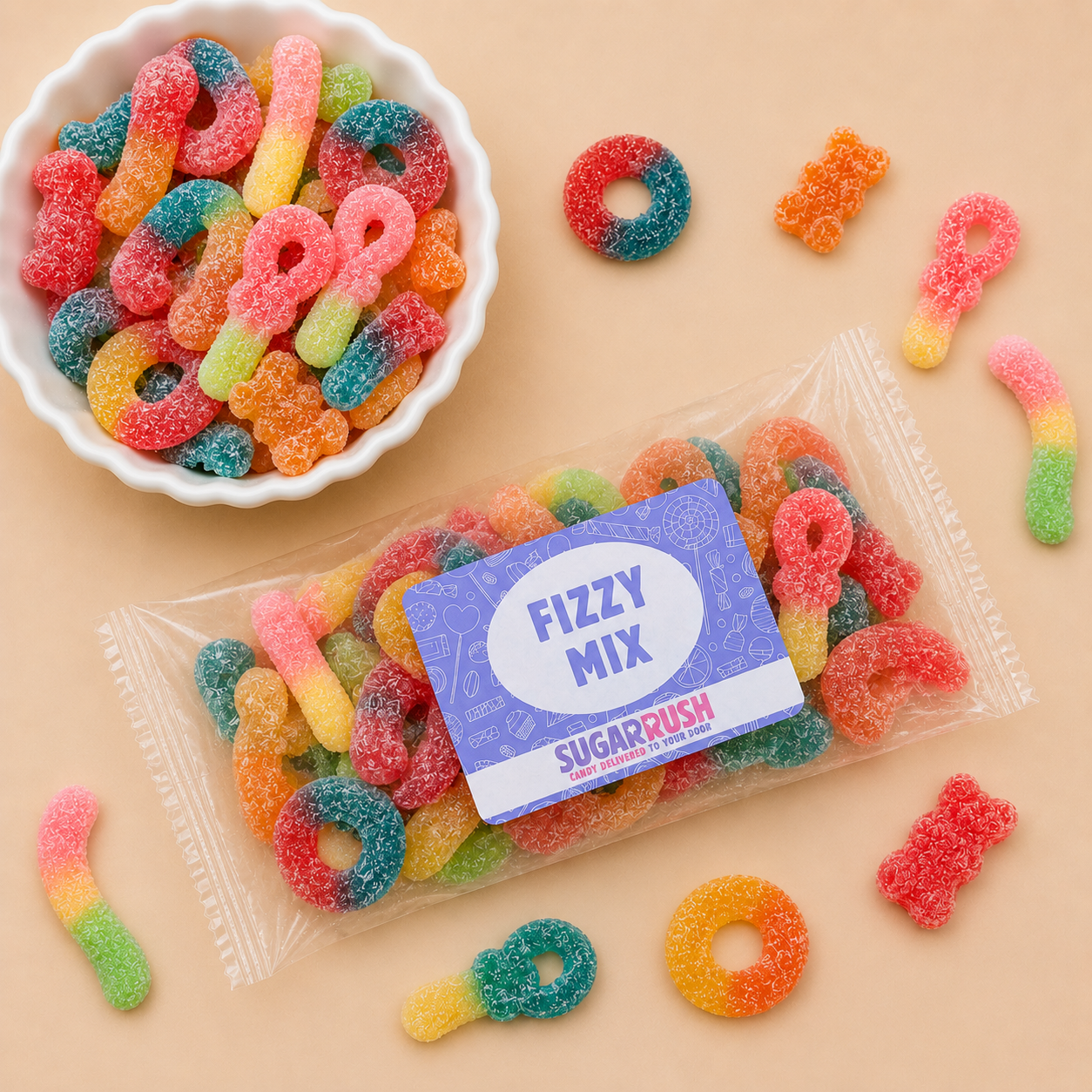 Fizzy Mix XL Candy Bag