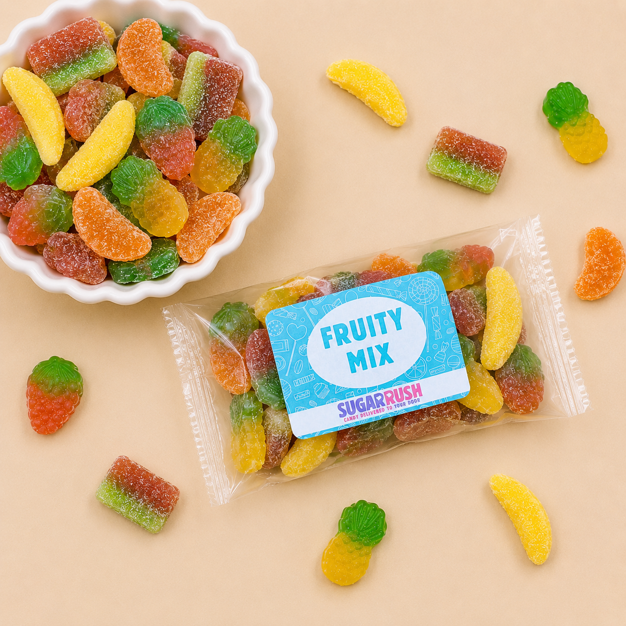Fruity Mix Candy Bag