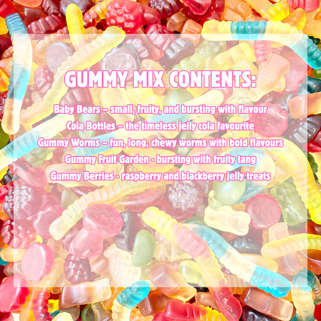 Standard Pick 'n' Mix Candy Pouch 250g (Choose You Mix)