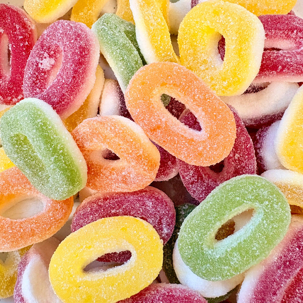 Foam Fizzy Rings 100g