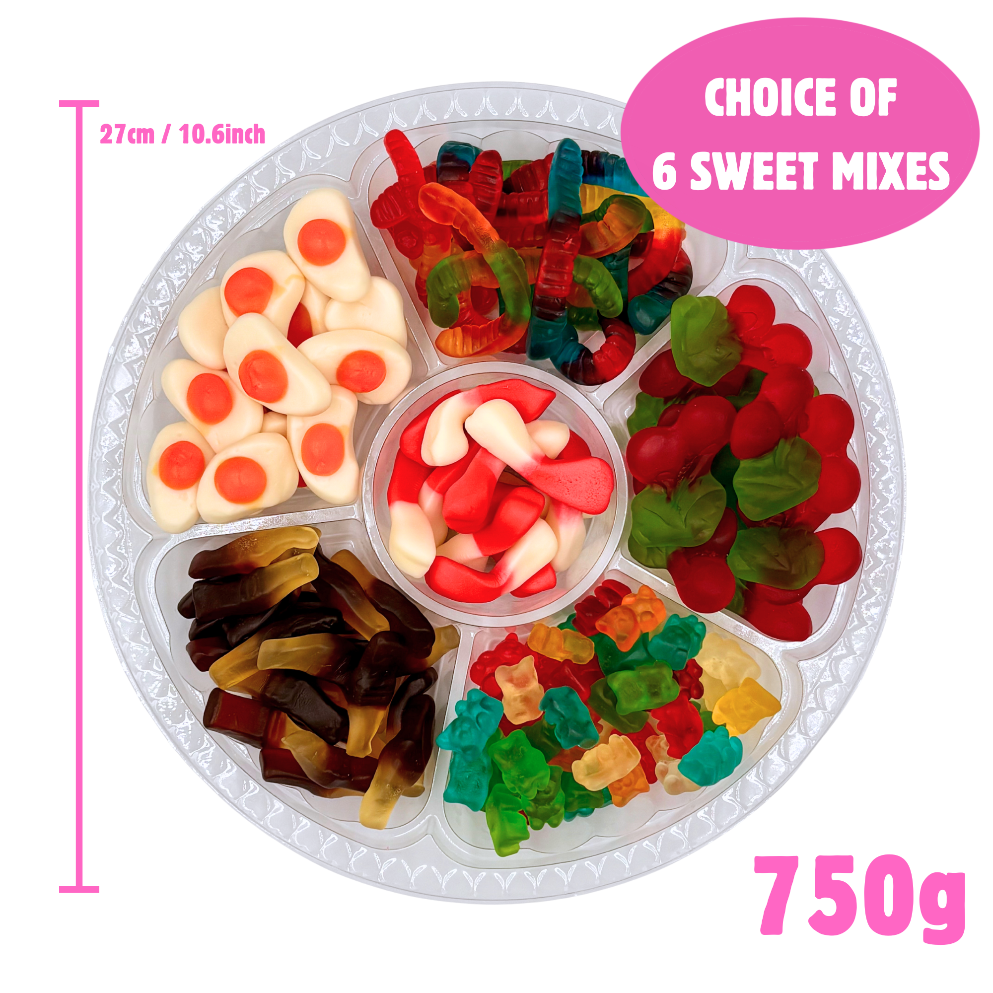 Mixed Candy Platter 750g