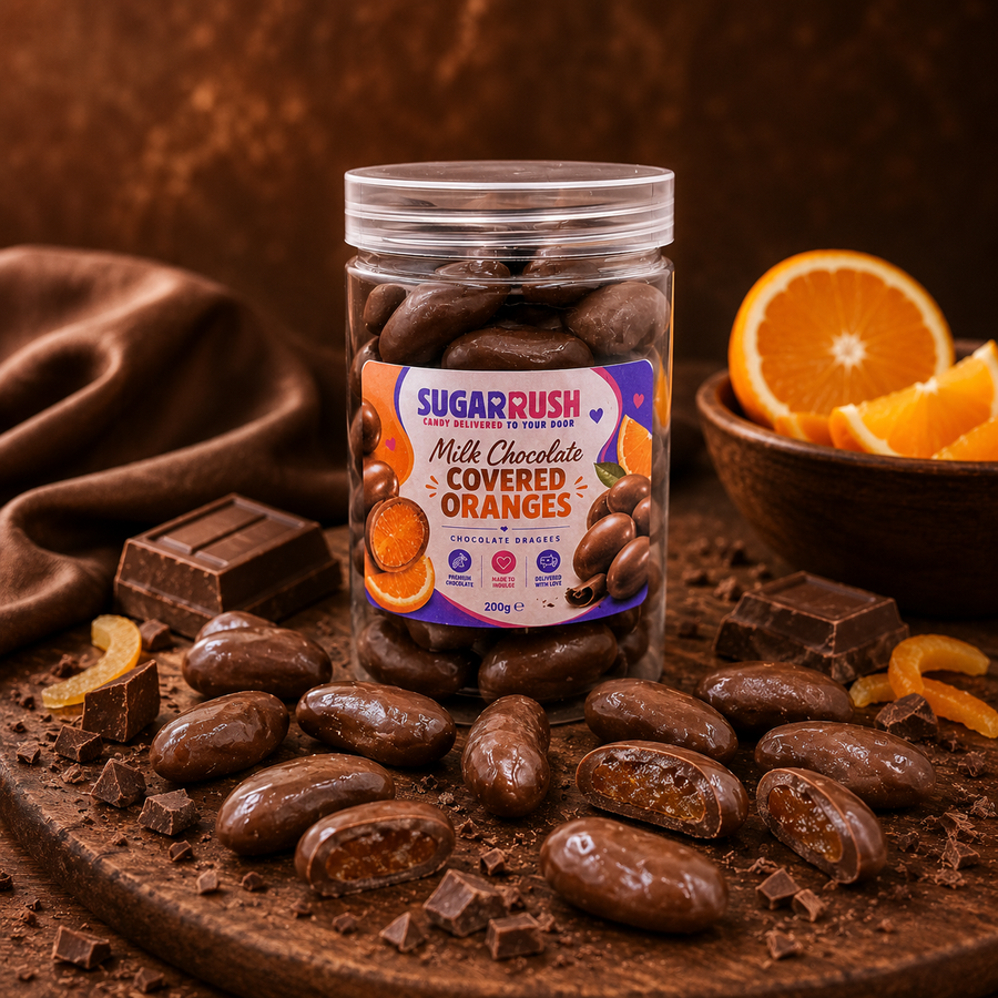 Milk Chocolate Covered Oranges 200g