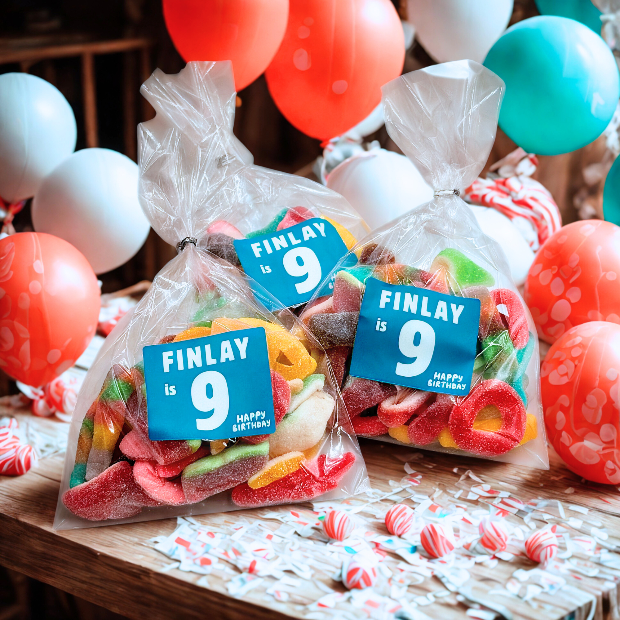 Bespoke Party Candy Bag (200g)