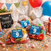 Bespoke Label Party Candy Gift Bag 200g