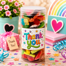 Thank You Candy Gift Jar