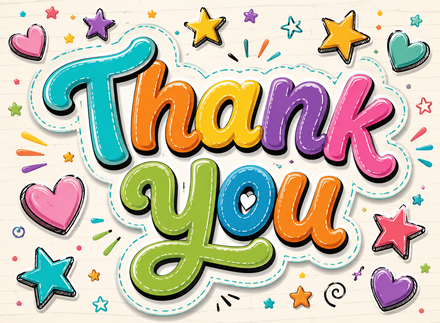 Thank You Candy Gift Jar