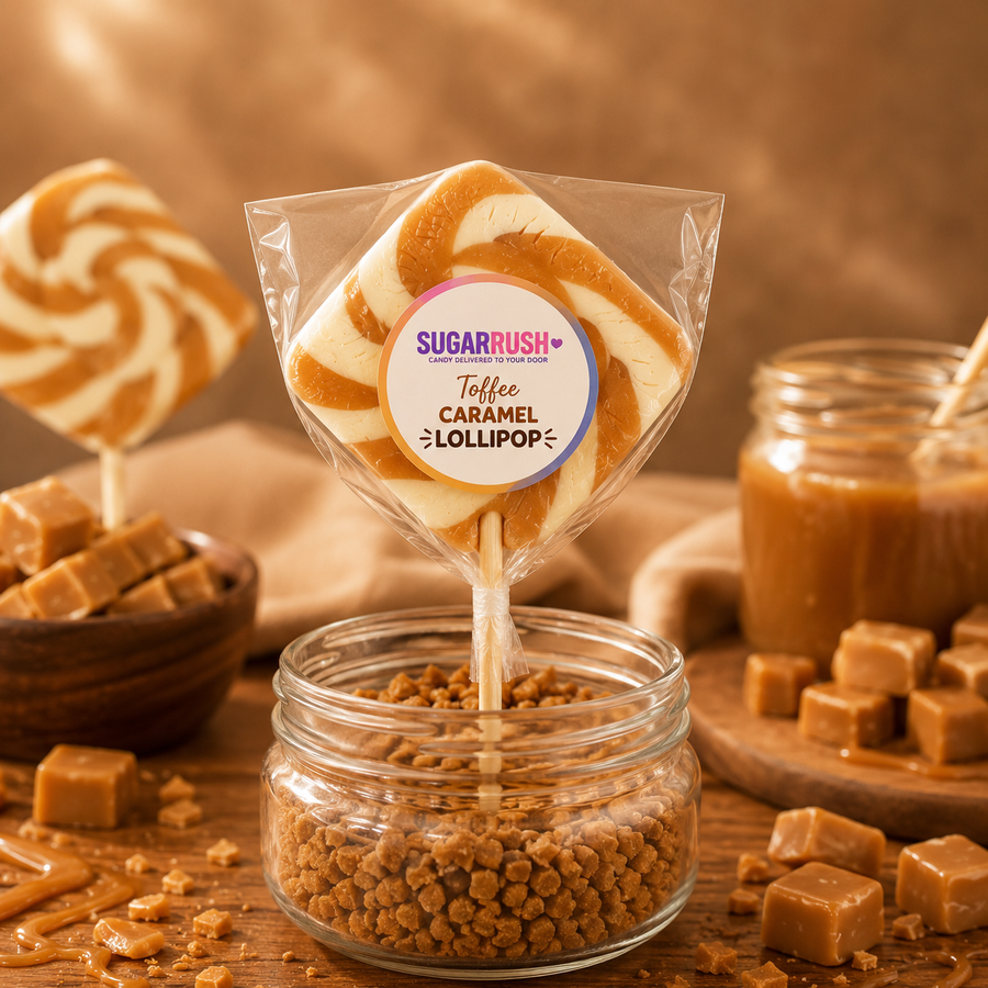 Toffee Caramel Lollipop