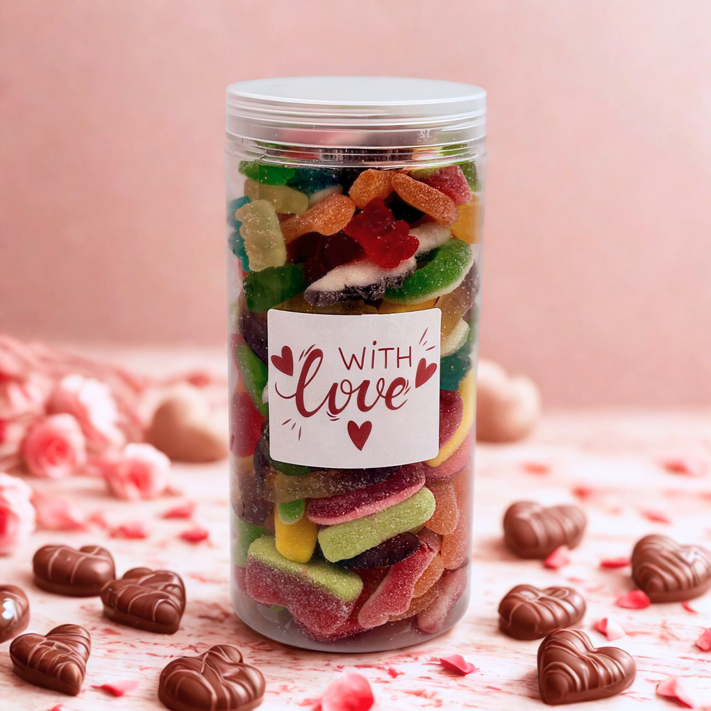 With Love Candy Gift Jar