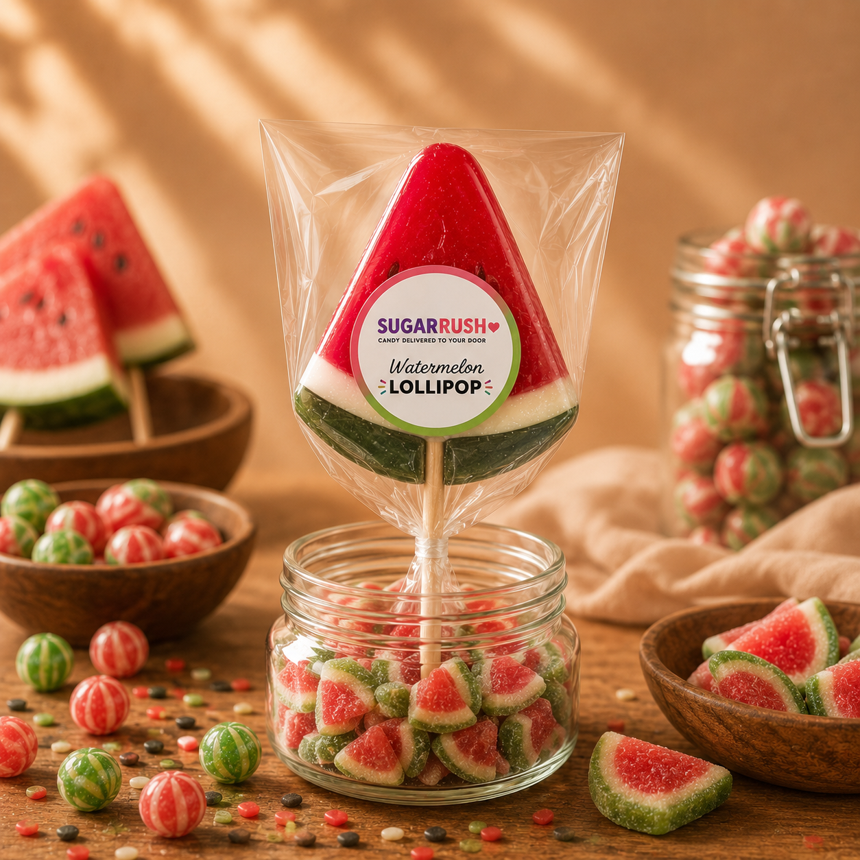 Watermelon Lollipop