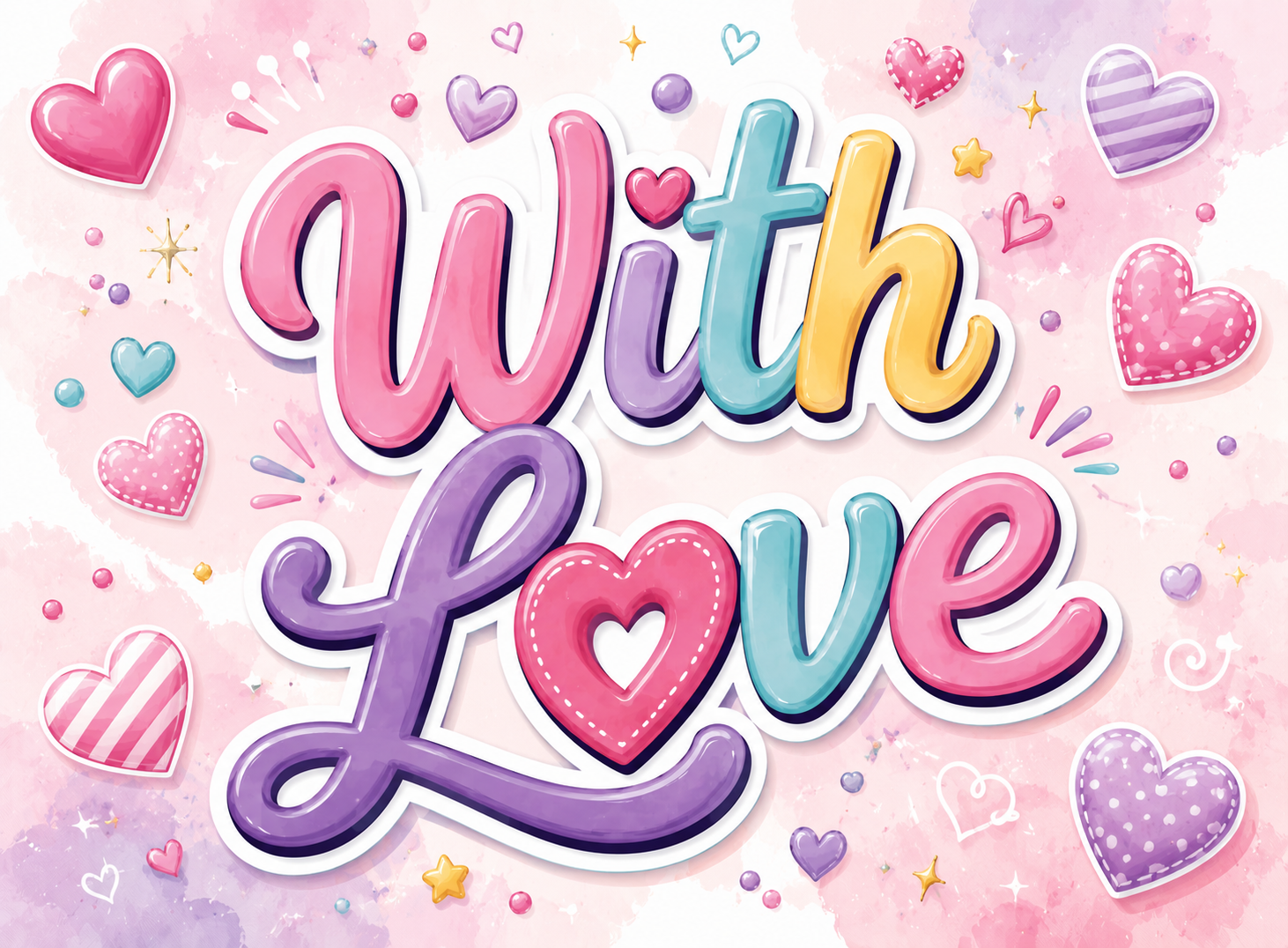 With Love Candy Gift Jar