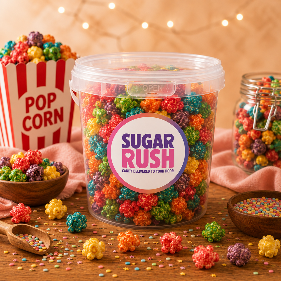 XL Confetti Popcorn Bucket