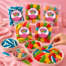 Animal Gummies Pick & Mix 5-Pack – 500g styled for a Sugar Rush sharing moment