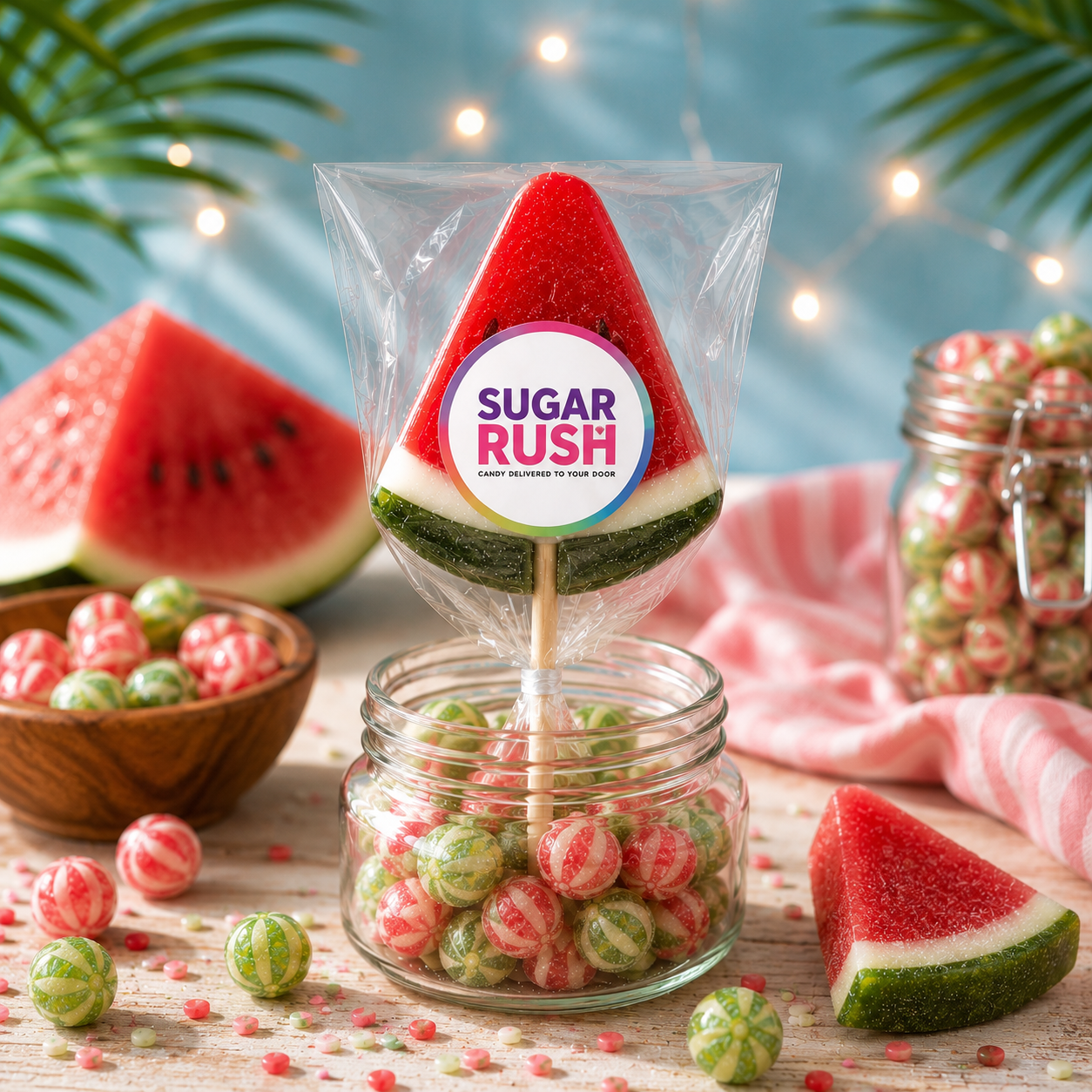 Watermelon Lollipop