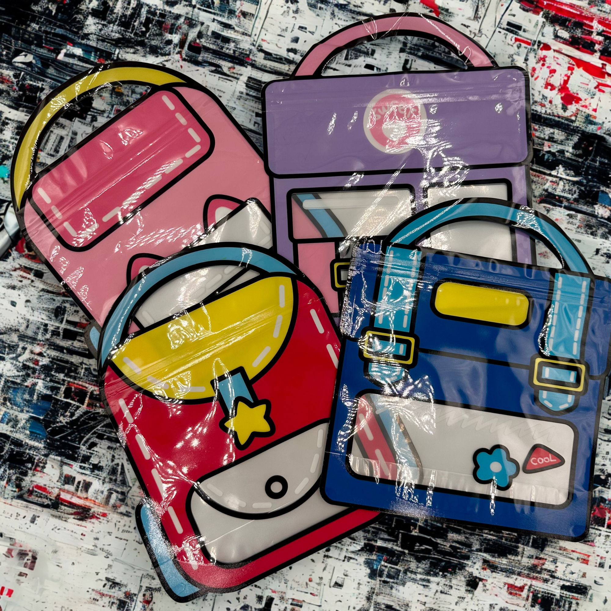 Backpack-Themed Candy Gift Bag (300g)