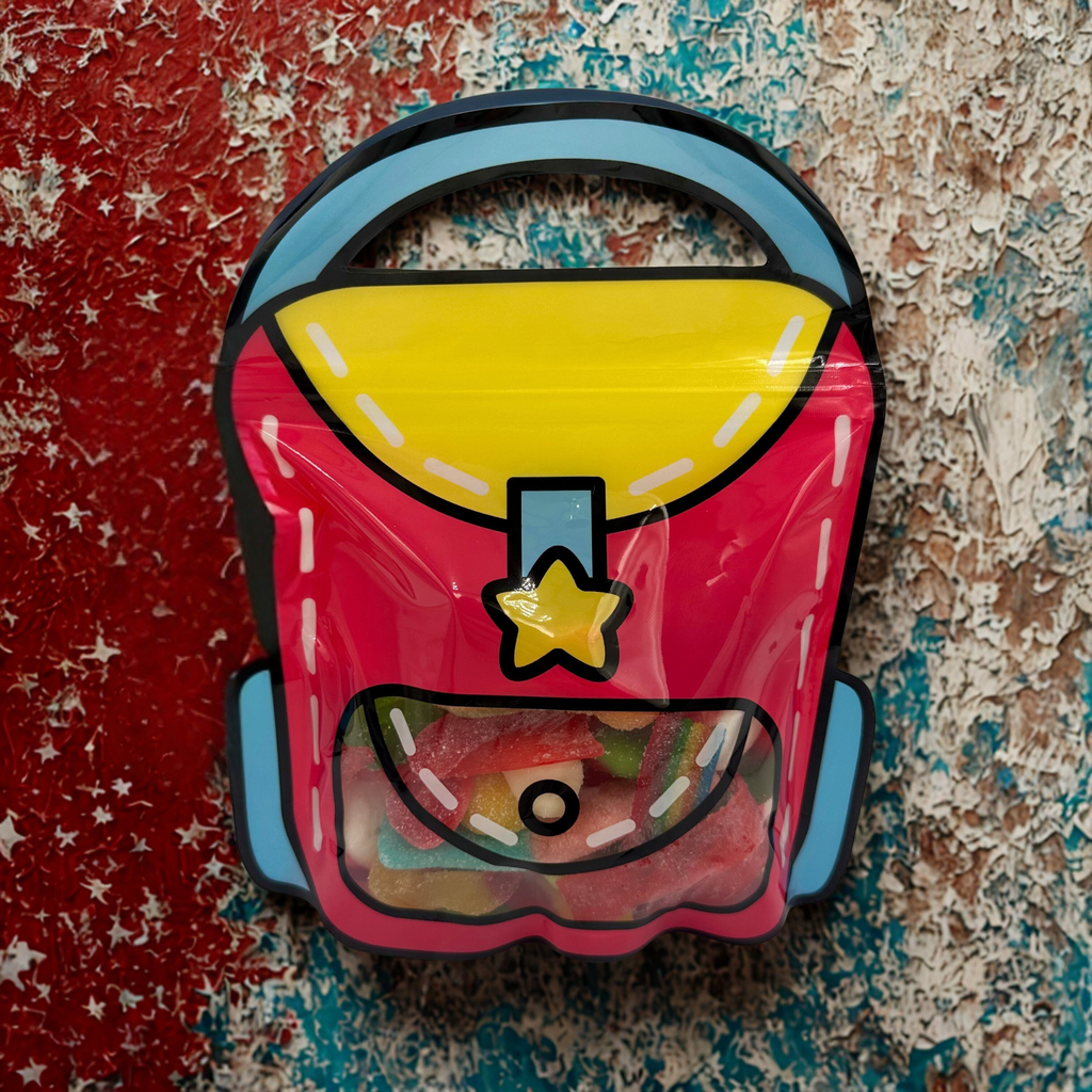 Backpack-Themed Candy Gift Bag (300g)