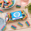 Premium Sour Rainbow Bricks Mix XL Candy Bag