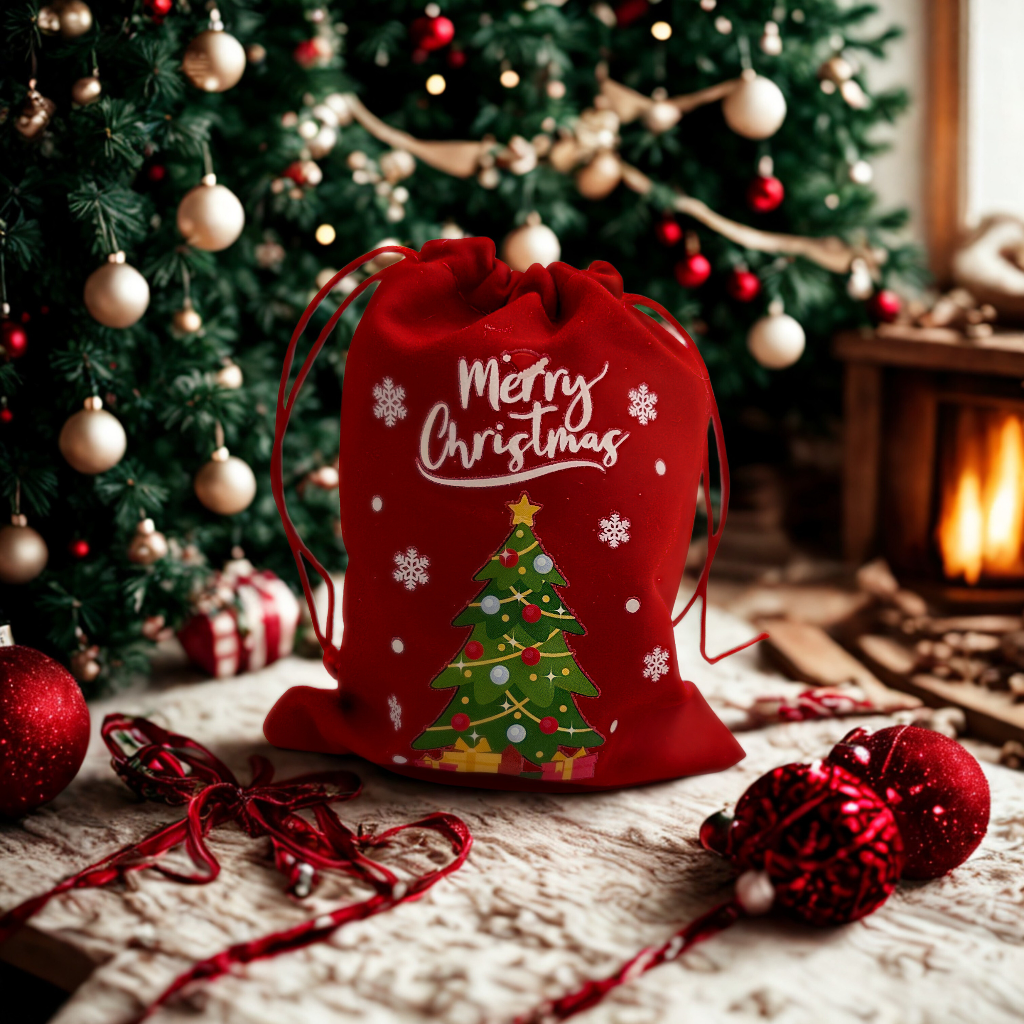 Christmas Red Velvet Candy Bag (200g)