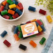 Liquorice Bricks Mix Candy Bag