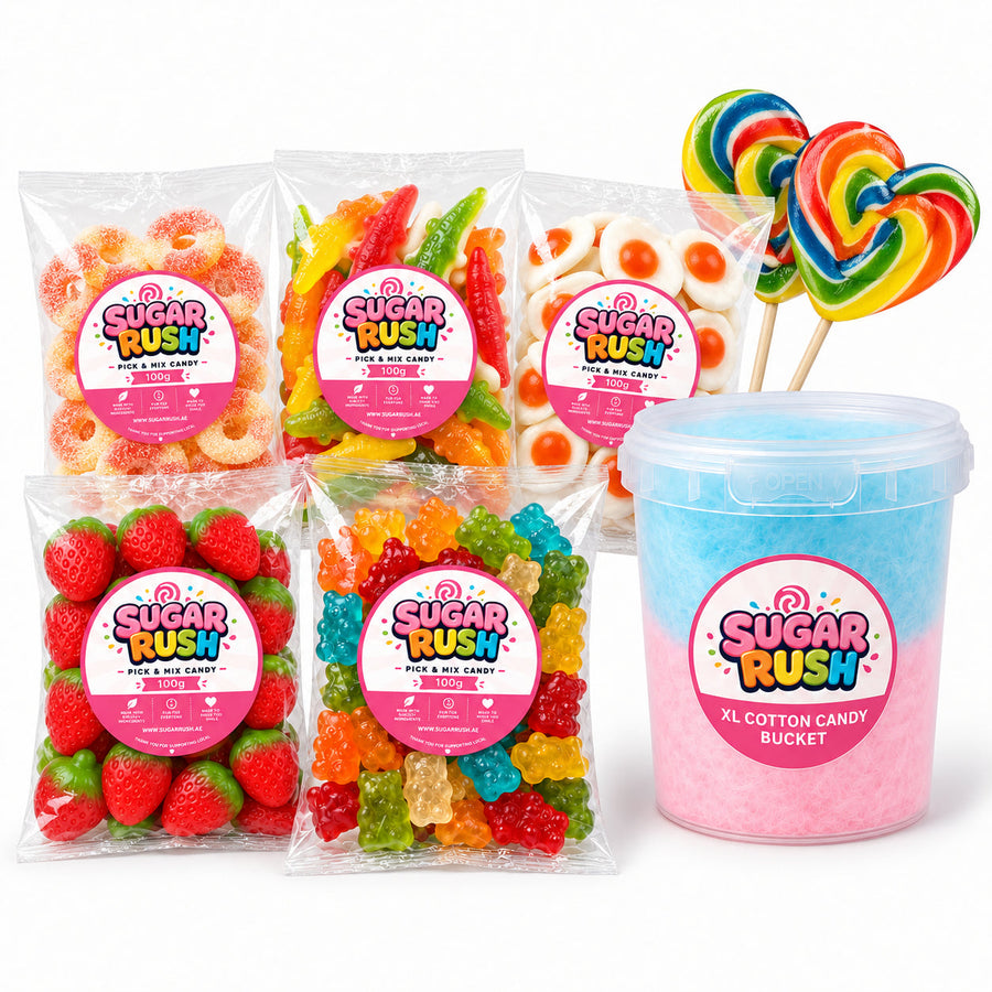 Family Sugar Rush Bundle by Sugar Rush with its fixed bundle contents on a white background