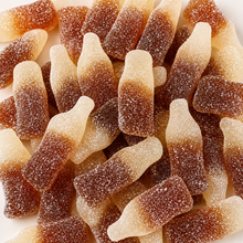 Close-up of Fizzy Cola Bottles sweets