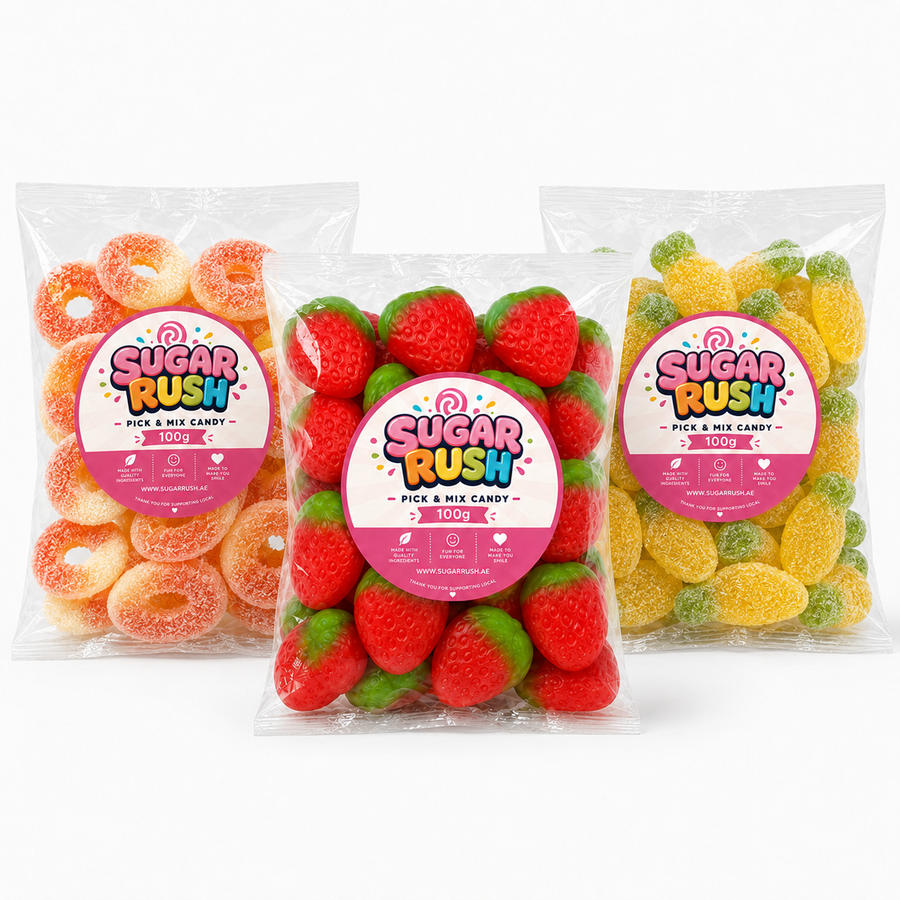 Fruity Pick & Mix 3-Pack – 300g