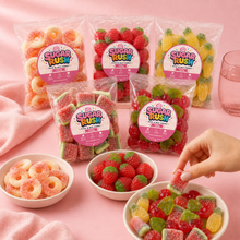 Fruity Pick & Mix 5-Pack – 500g styled for a Sugar Rush sharing moment
