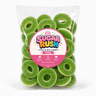 No. 12 Green Apple Rings – 100g Sugar Rush 100g bag