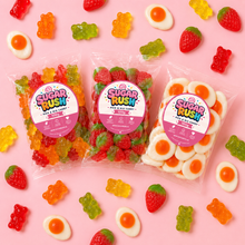 Overhead view showing everything included in Gummy Pick & Mix 3-Pack – 300g